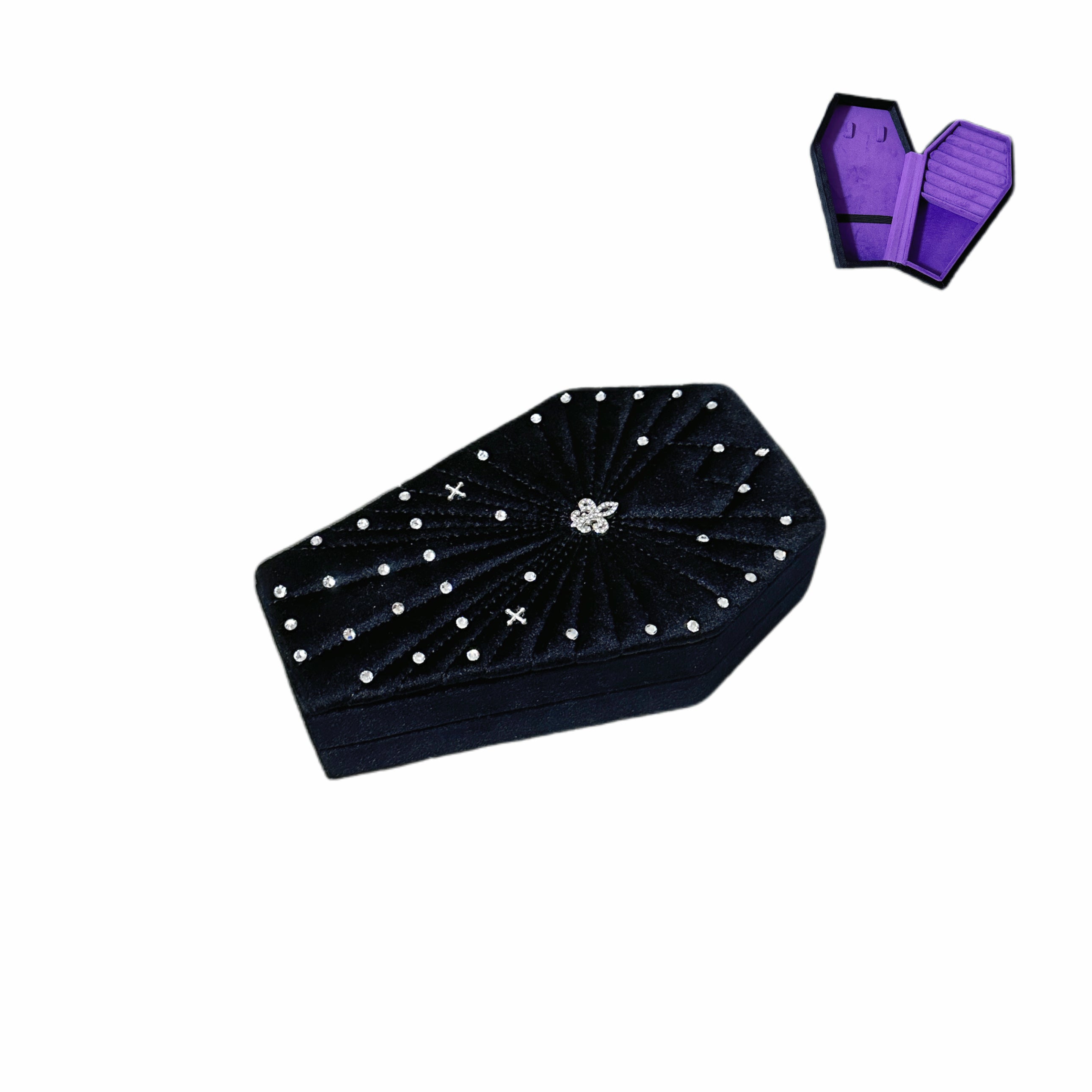 Black Iris Jewelry Organizer